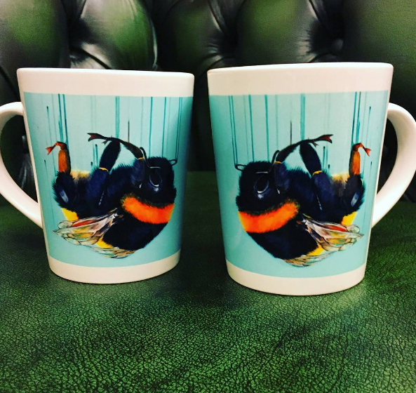 Louise McNaught - Bee Cups