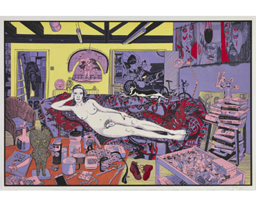 Reclining Artist by Grayson Perry
