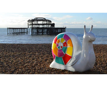 Take to the Snailspace trail, in Brighton this autumn