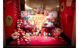 Lucy Sparrow creates a festive felt wonderland for Hermes shoppers