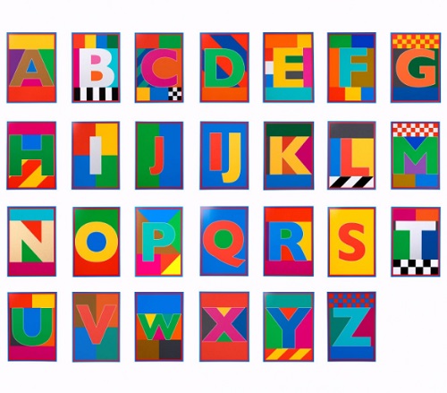 Peter Blake Dazzle Letters